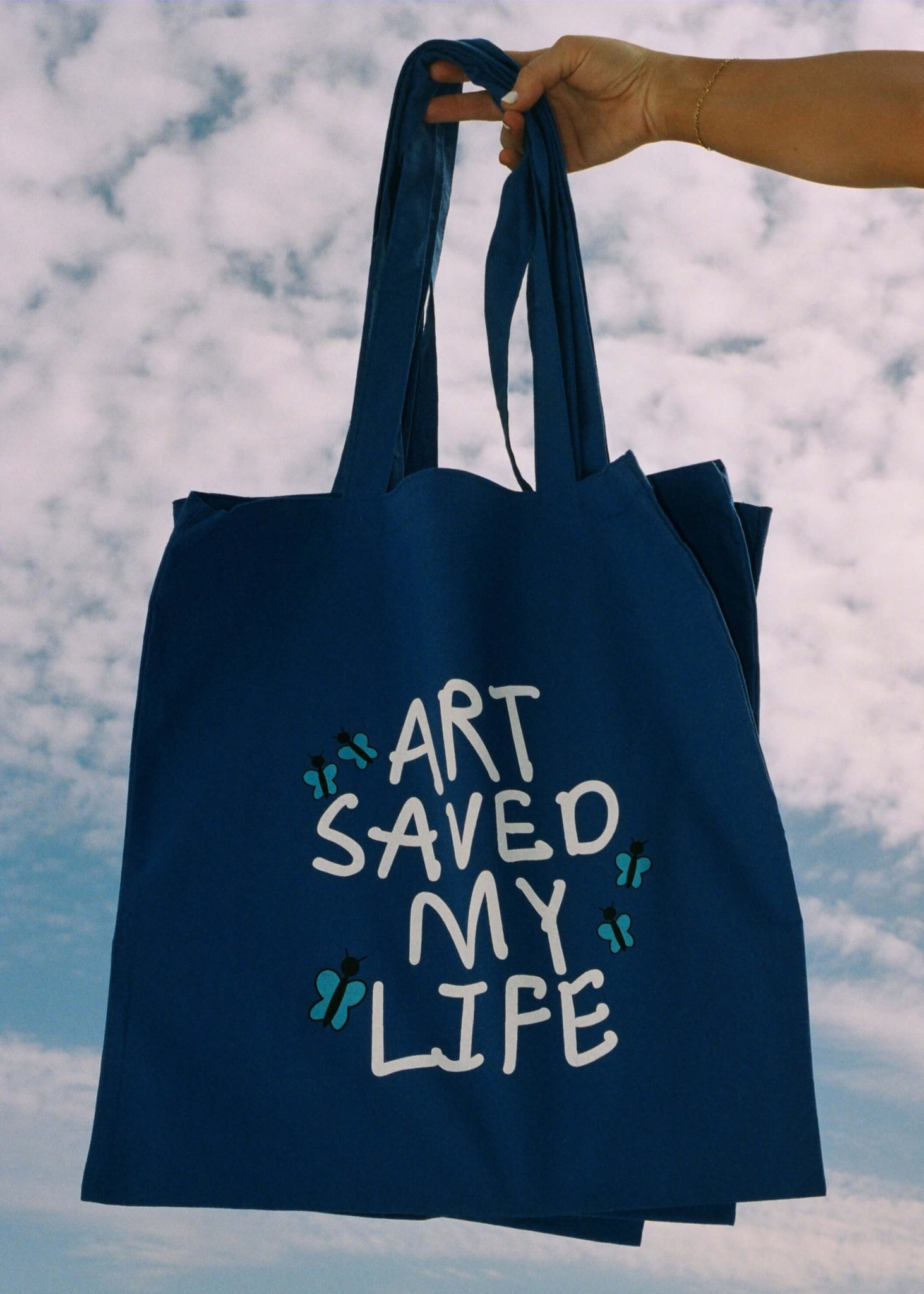 Art Saved My Life Tote